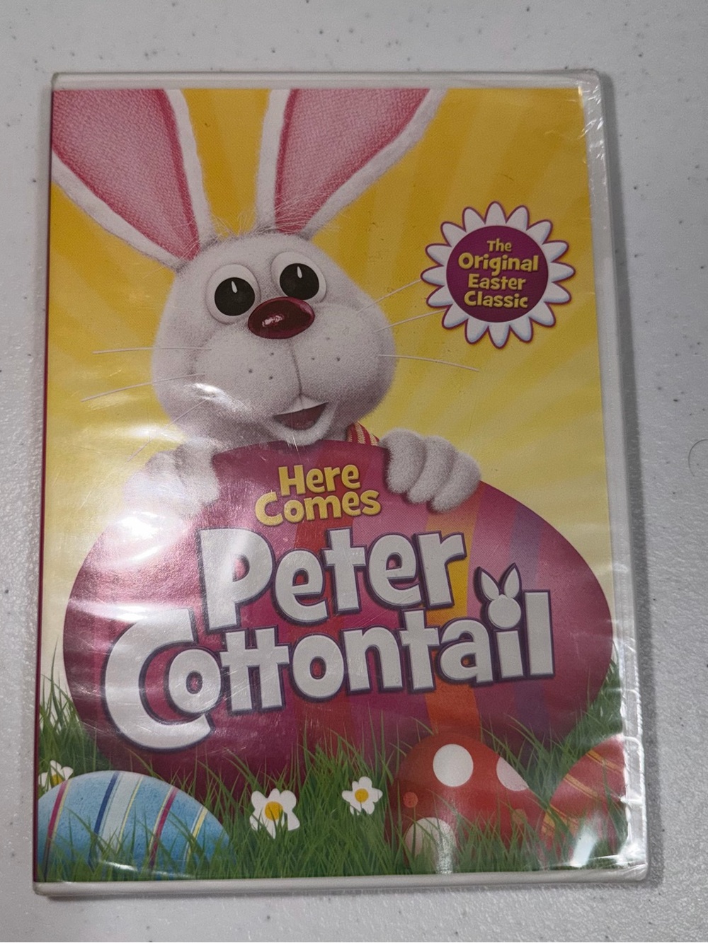Here Comes Peter Cottontail Easter Classic DVD - Pink/Yellow